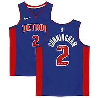 Cade Cunningham Detroit Pistons Autographed Swingman Jersey with "2021 #1 Pick" Inscription