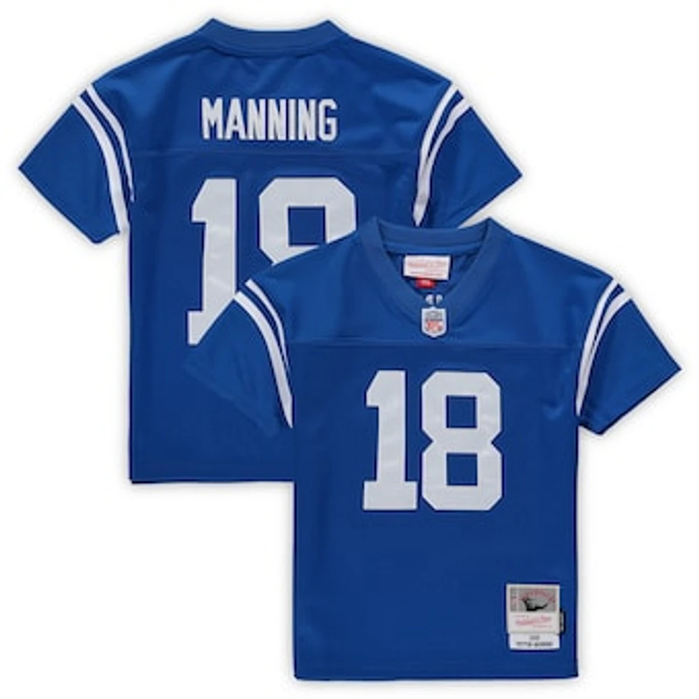 Preschool Mitchell & Ness Peyton Manning Royal Indianapolis Colts Retired Legacy Jersey