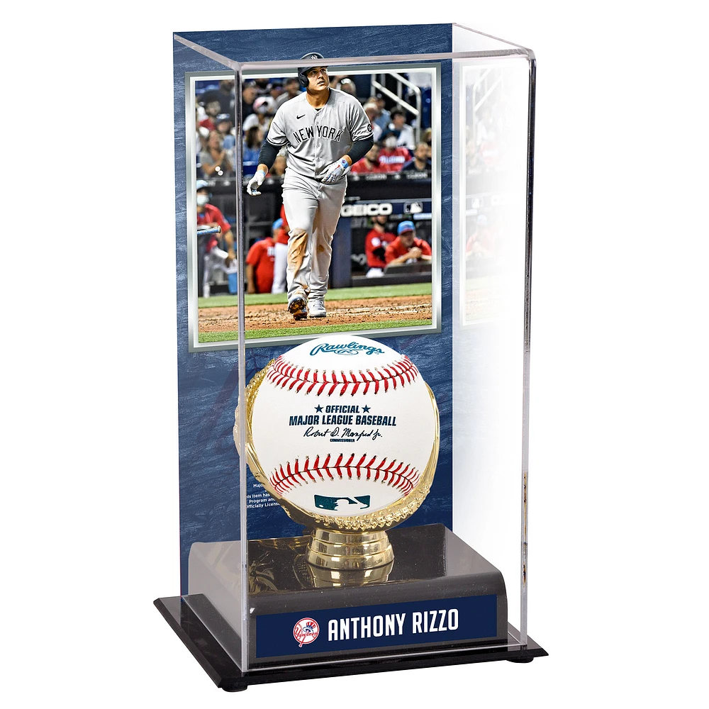Anthony Rizzo New York Yankees Debut Gold Glove Display Case with Image