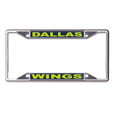 WinCraft Dallas Wings Metal Laser Cut License Plate Frame