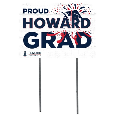 Howard Bison 18'' x 24'' Proud Grad Yard Sign