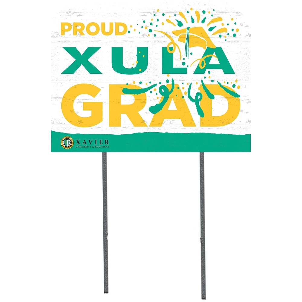 XULA Gold 18'' x 24'' Proud Grad Yard Sign