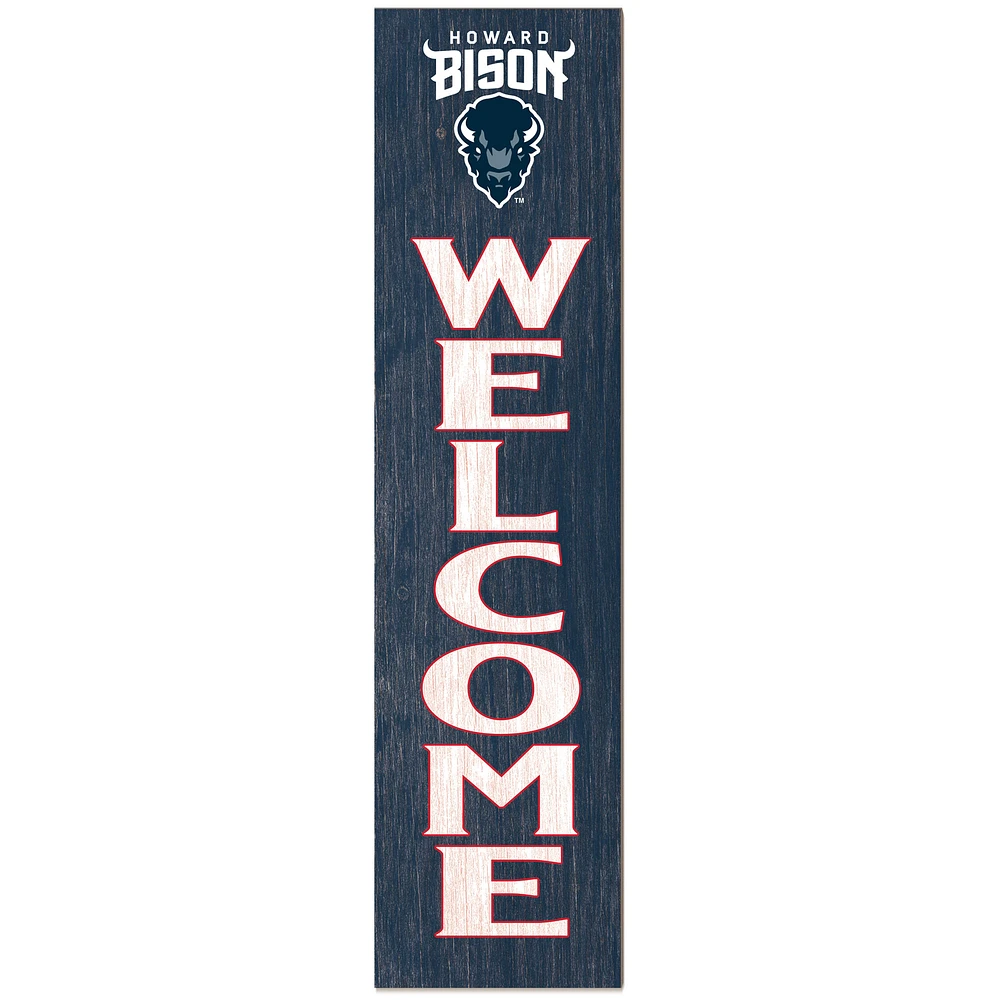 Howard Bison 12'' x 48'' Welcome Outdoor Leaner