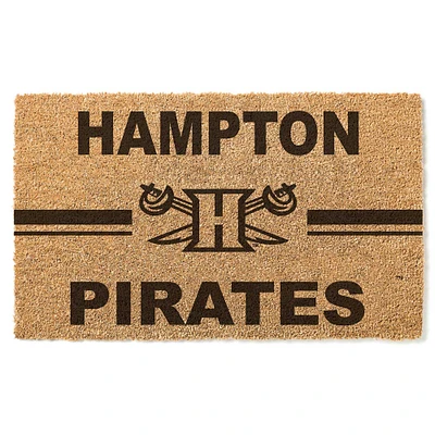 Hampton Pirates 18" x 30" Team Logo Doormat