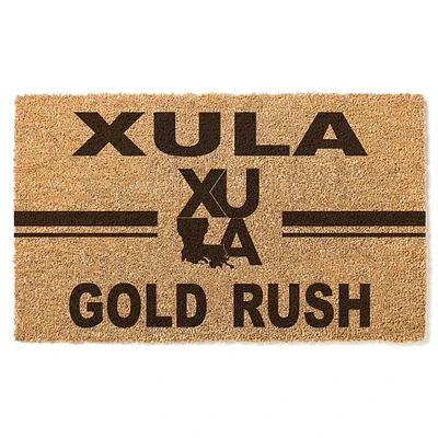 Xavier University of Louisiana Gold Rush 18" x 30" Team Logo Doormat
