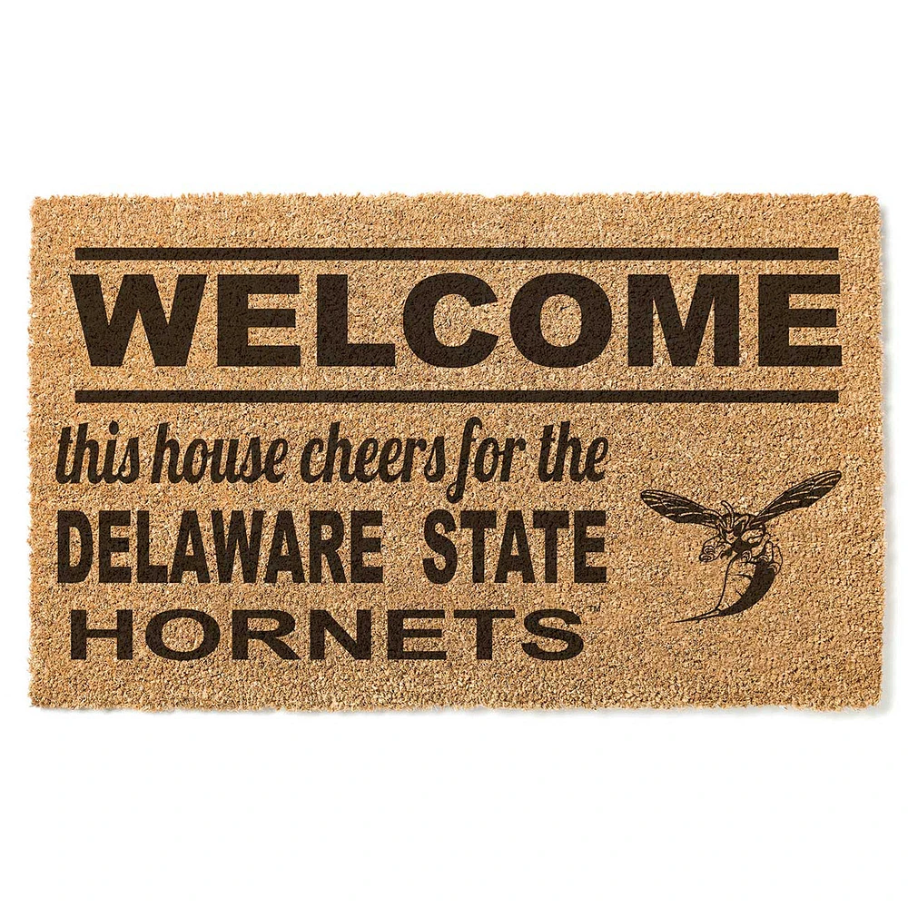 Delaware State Hornets 18" x 30" Welcome Doormat