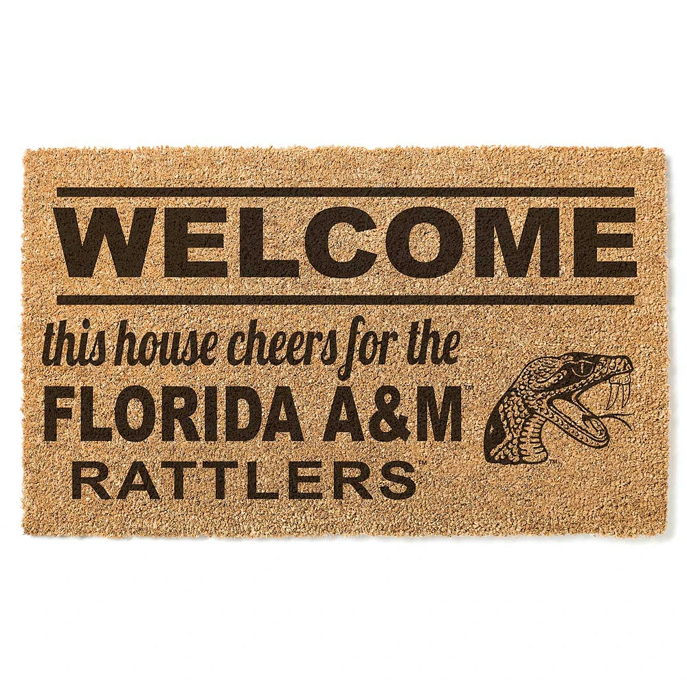 Florida A&M Rattlers 18" x 30" Welcome Doormat