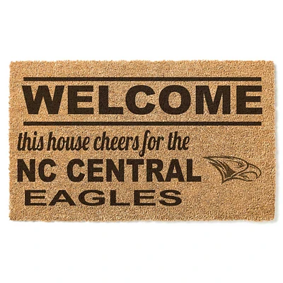 North Carolina Central Eagles 18" x 30" Welcome Doormat