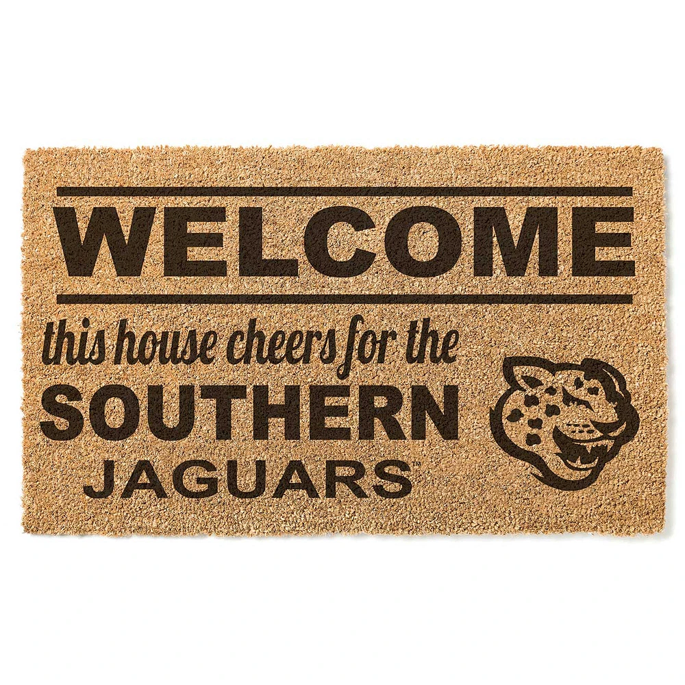 Southern University Jaguars 18" x 30" Welcome Doormat