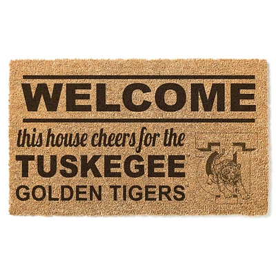 Tuskegee Golden Tigers 18" x 30" Welcome Doormat