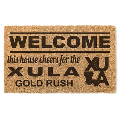 Xavier University of Louisiana Gold Rush 18" x 30" Welcome Doormat