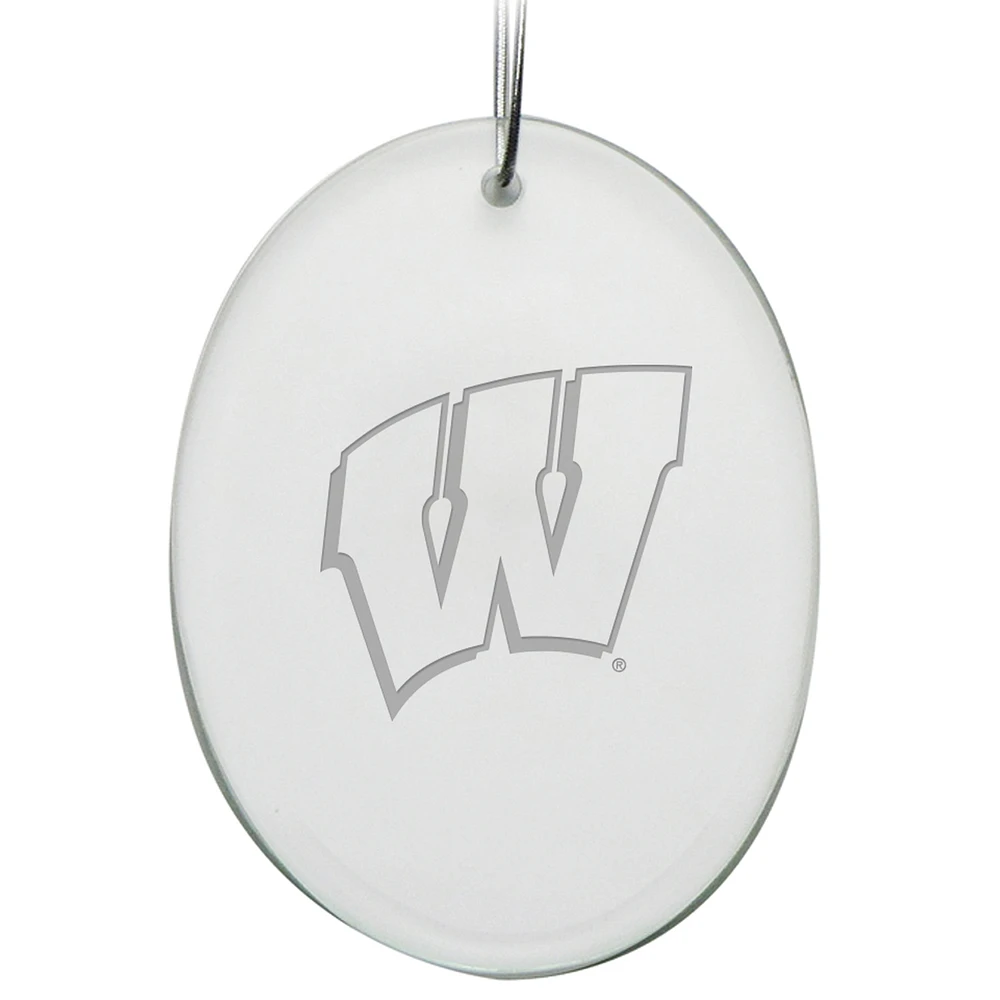 Wisconsin Badgers Oval Ornament