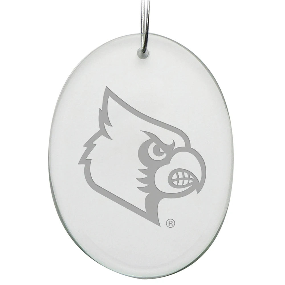 Louisville Cardinals Oval Ornament