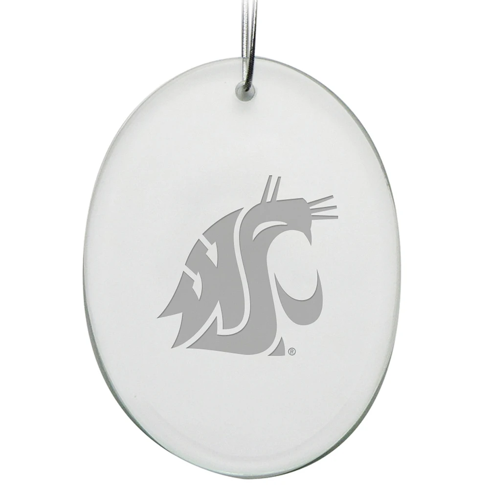 Washington State Cougars Oval Ornament
