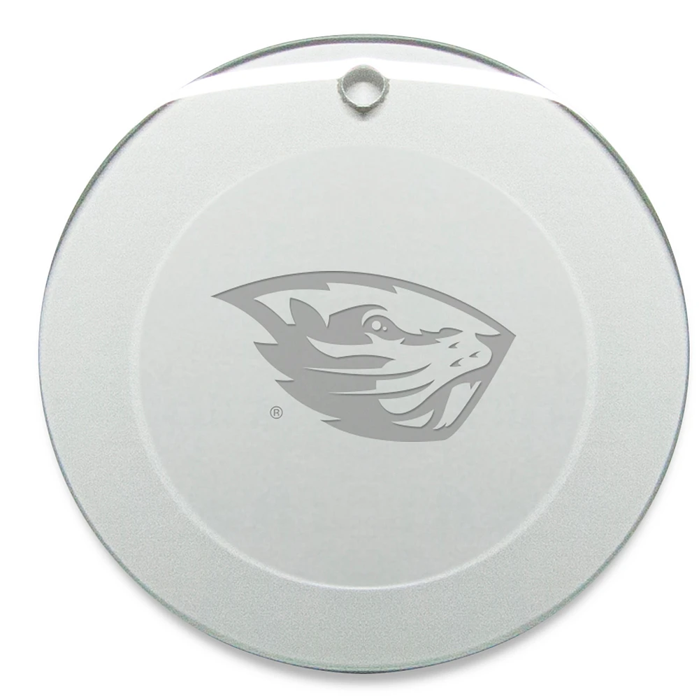 Oregon State Beavers Round Logo Ornament