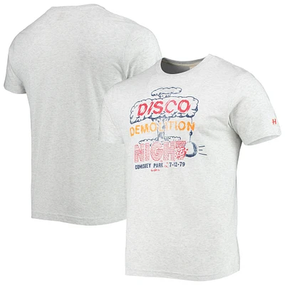 Men's Homage White Chicago White Sox Hyper Local Tri-Blend T-Shirt