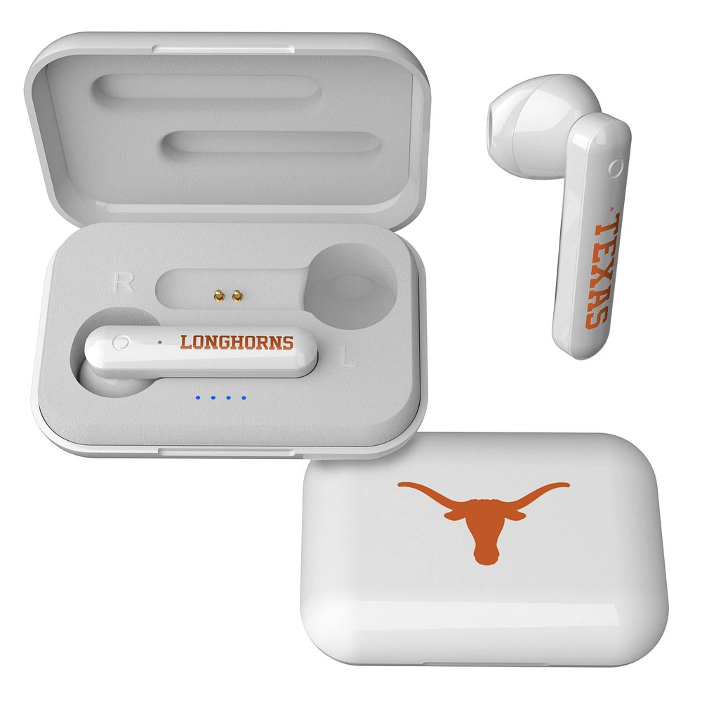 Keyscaper Texas Longhorns Wireless TWS Insignia Design Earbuds