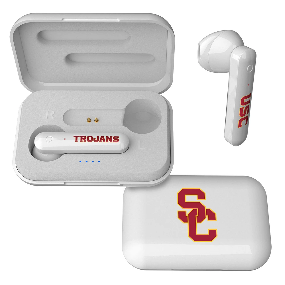 Keyscaper USC Trojans Wireless TWS Insignia Design Earbuds