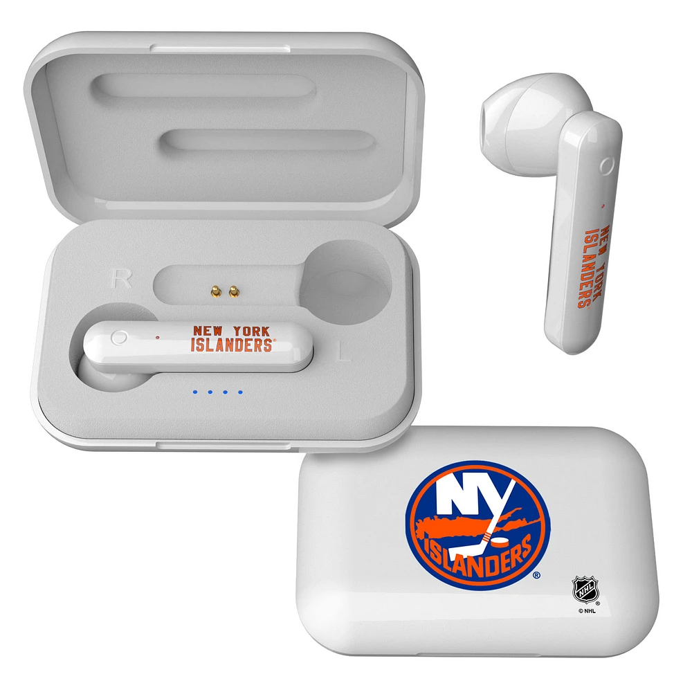 Keyscaper New York Islanders Wireless TWS Insignia Design Earbuds