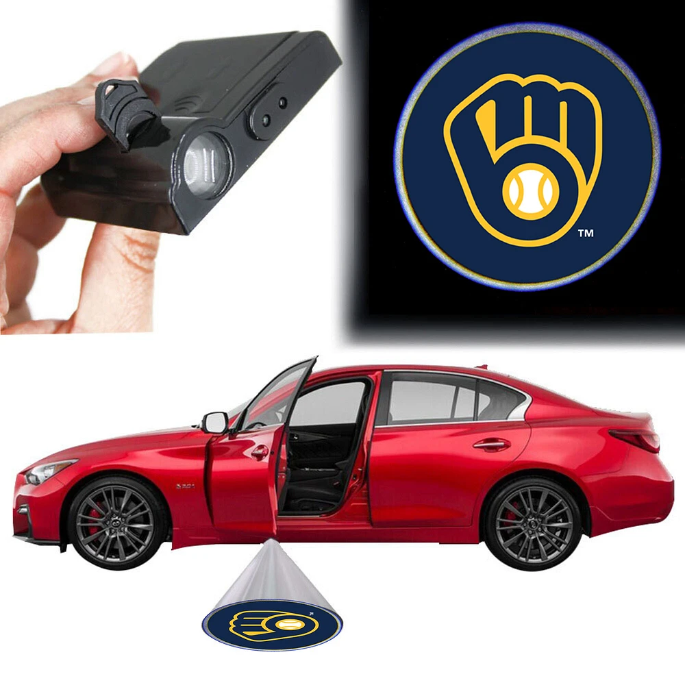 Milwaukee Brewers Car Door Light