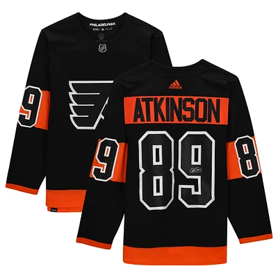 Cam Atkinson Philadelphia Flyers Autographed Black Alternate Adidas Authentic Jersey
