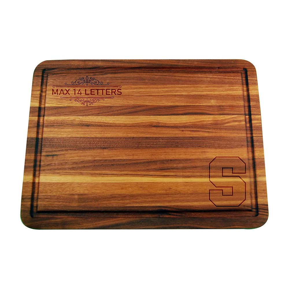 Syracuse Orange Large Acacia Personalized Cutting & Serving Board