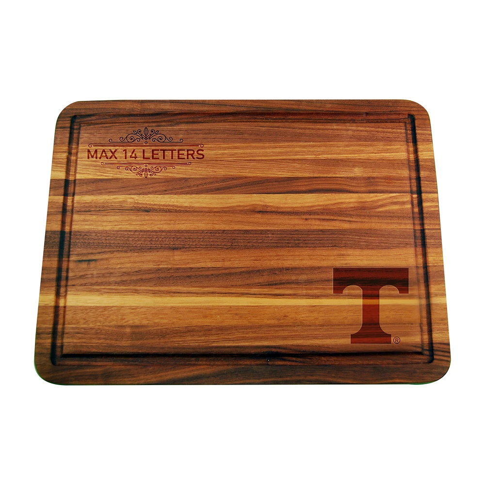 Tennessee Volunteers Large Acacia Personalized Cutting & Serving Board
