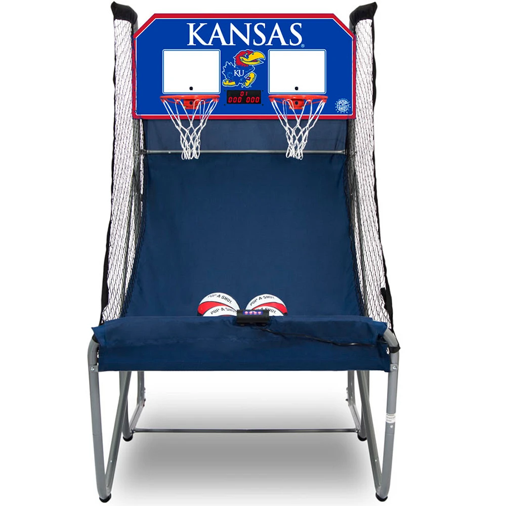 Pop-A-Shot Kansas Jayhawks Home Dual Shot Basketball Game