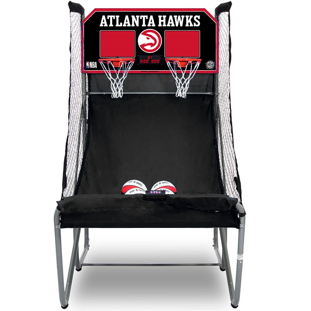 Pop-A-Shot Atlanta Hawks Home Dual Shot Basketball Game