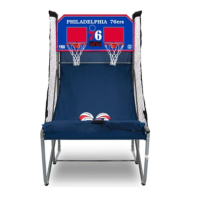 Pop-A-Shot Philadelphia 76ers Home Dual Shot Basketball Game