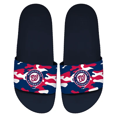 Men's ISlide Washington Nationals Camo Motto Slide Sandals