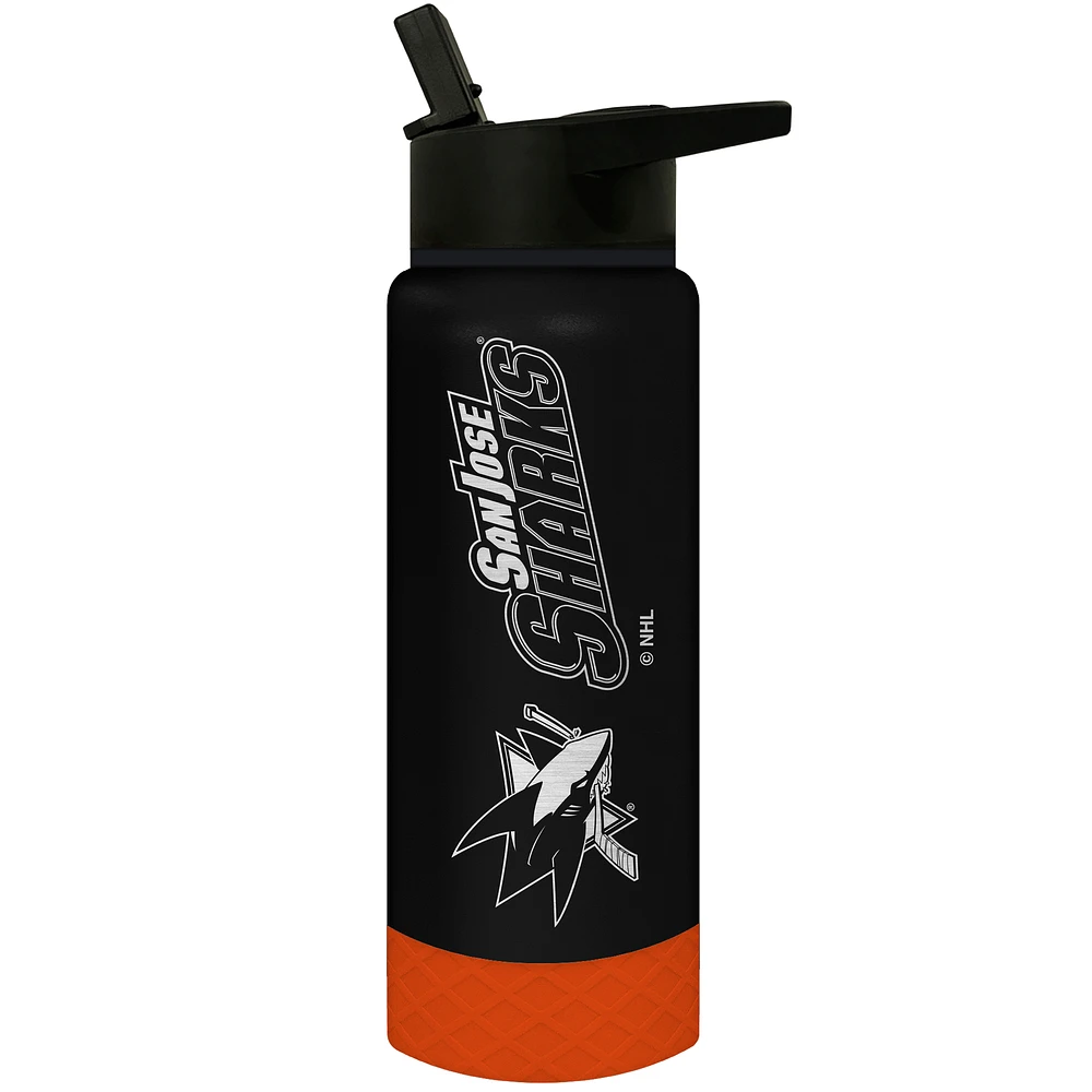 San Jose Sharks 24oz. Thirst Hydration Water Bottle
