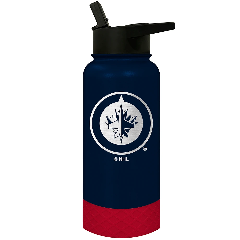 Winnipeg Jets 32oz. Logo Thirst Hydration Water Bottle