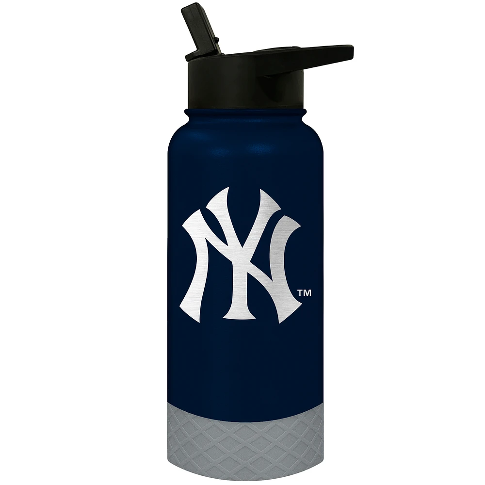 New York Yankees 32oz. Logo Thirst Hydration Water Bottle