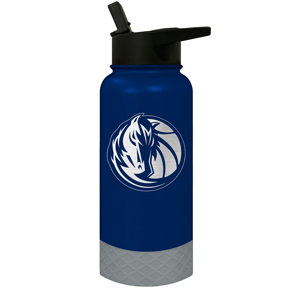Dallas Mavericks 32oz. Logo Thirst Hydration Water Bottle