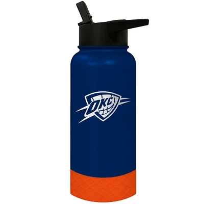 Oklahoma City Thunder 32oz. Logo Thirst Hydration Water Bottle