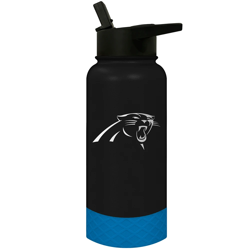 Carolina Panthers 32oz. Logo Thirst Hydration Water Bottle