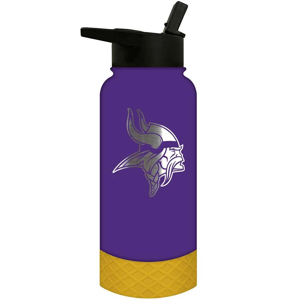 Minnesota Vikings 32oz. Logo Thirst Hydration Water Bottle