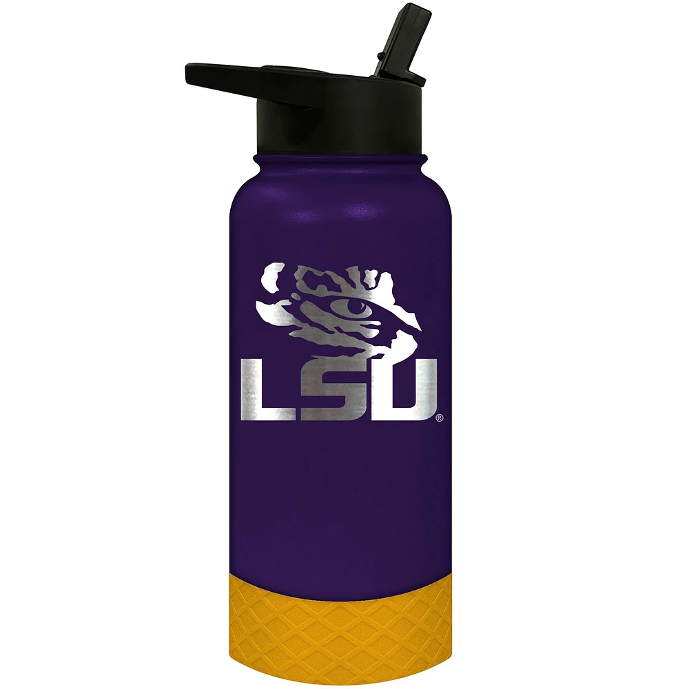 LSU Tigers 32oz. Logo Thirst Hydration Water Bottle