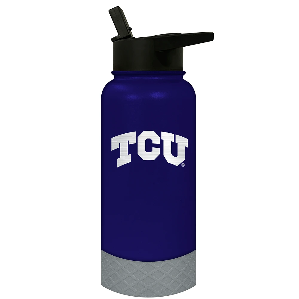TCU Horned Frogs 32oz. Logo Thirst Hydration Water Bottle