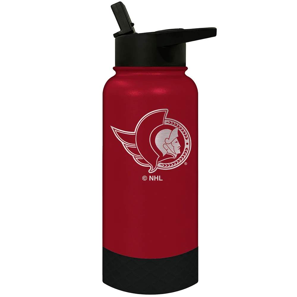 Ottawa Senators 32oz. Logo Thirst Hydration Water Bottle