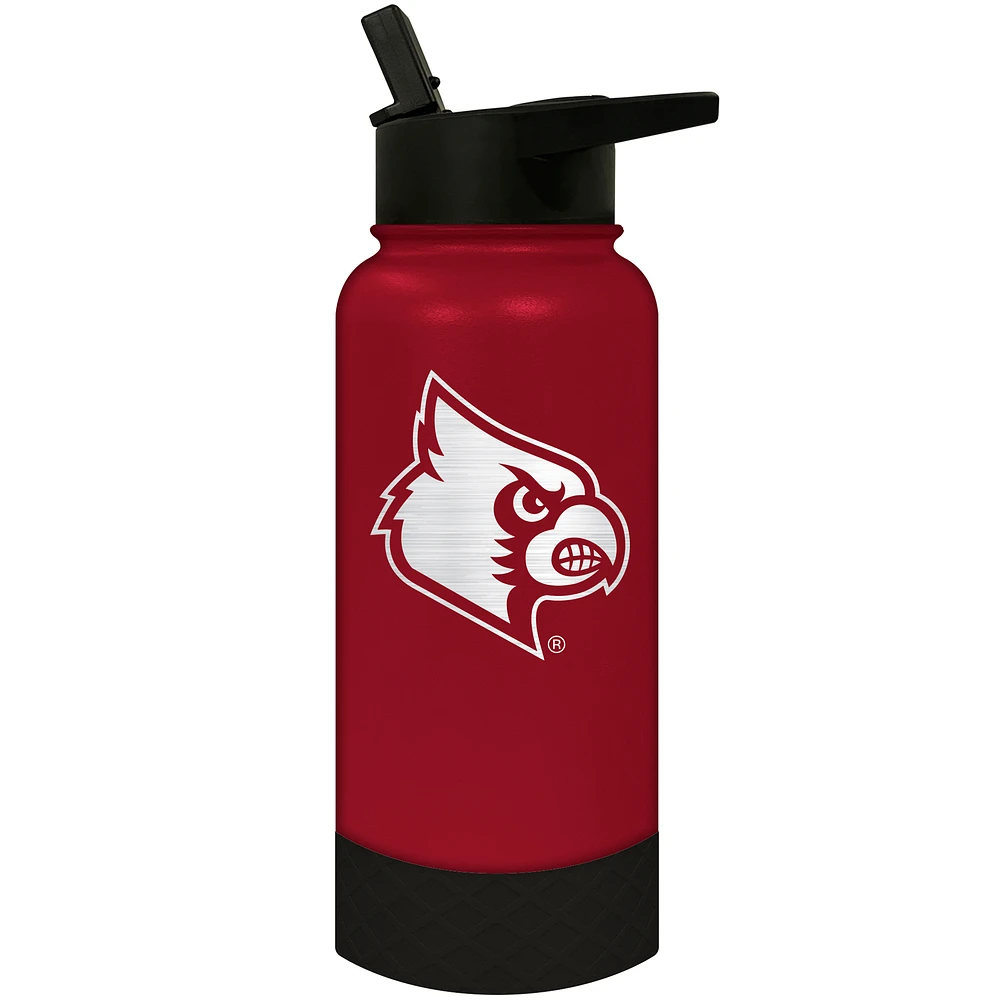 Louisville Cardinals 32oz. Logo Thirst Hydration Water Bottle