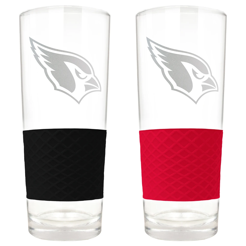 Arizona Cardinals 22oz. Logo Score Pint Glass Two-Piece Set