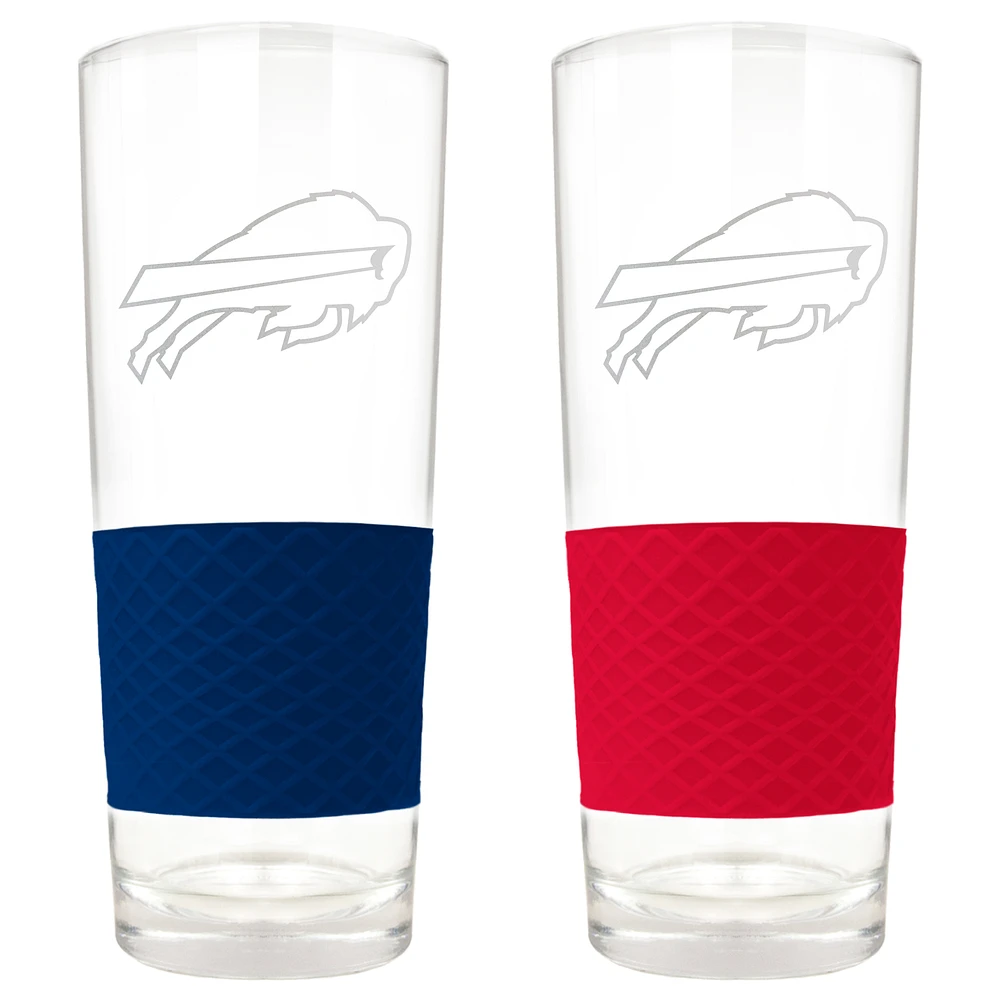 Buffalo Bills 22oz. Logo Score Pint Glass Two-Piece Set