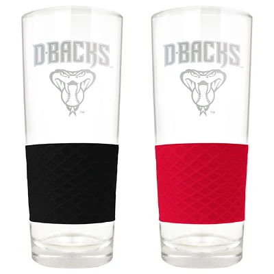 Arizona Diamondbacks 22oz. Logo Score Pint Glass Two-Piece Set