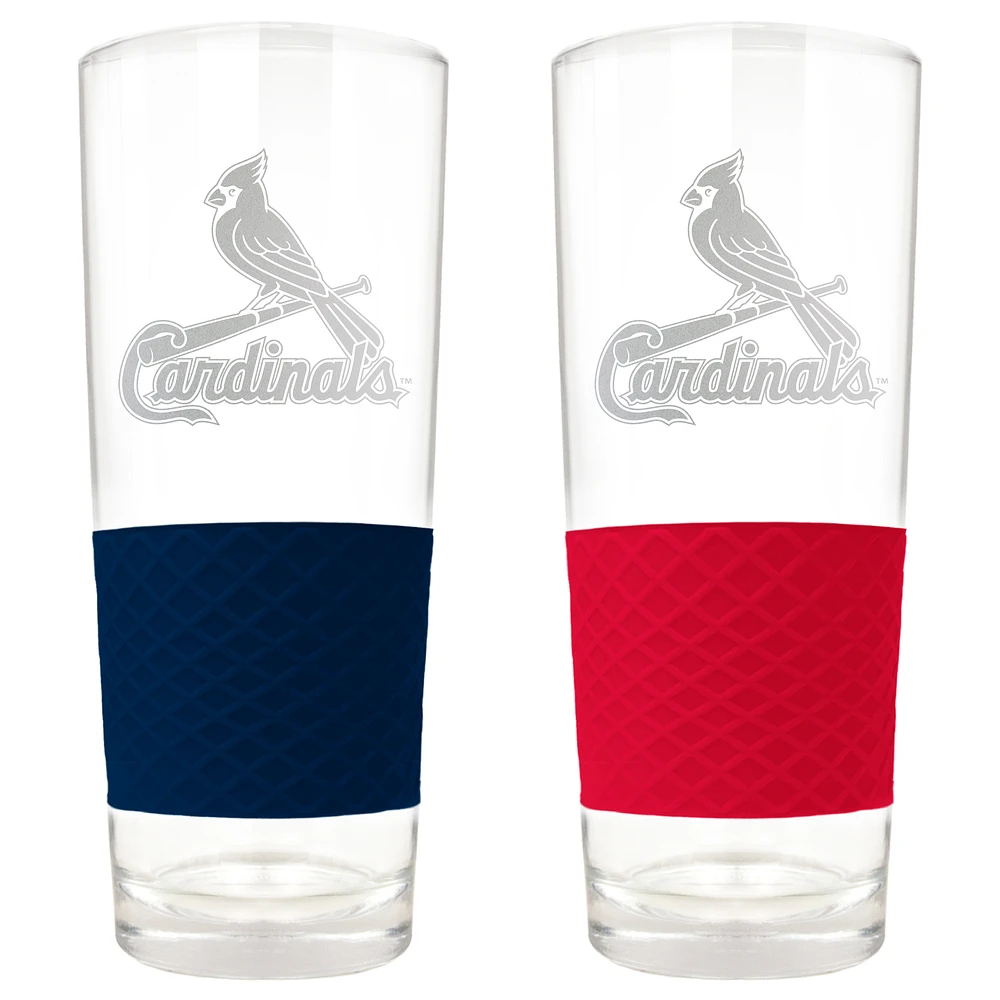 St. Louis Cardinals 22oz. Logo Score Pint Glass Two-Piece Set