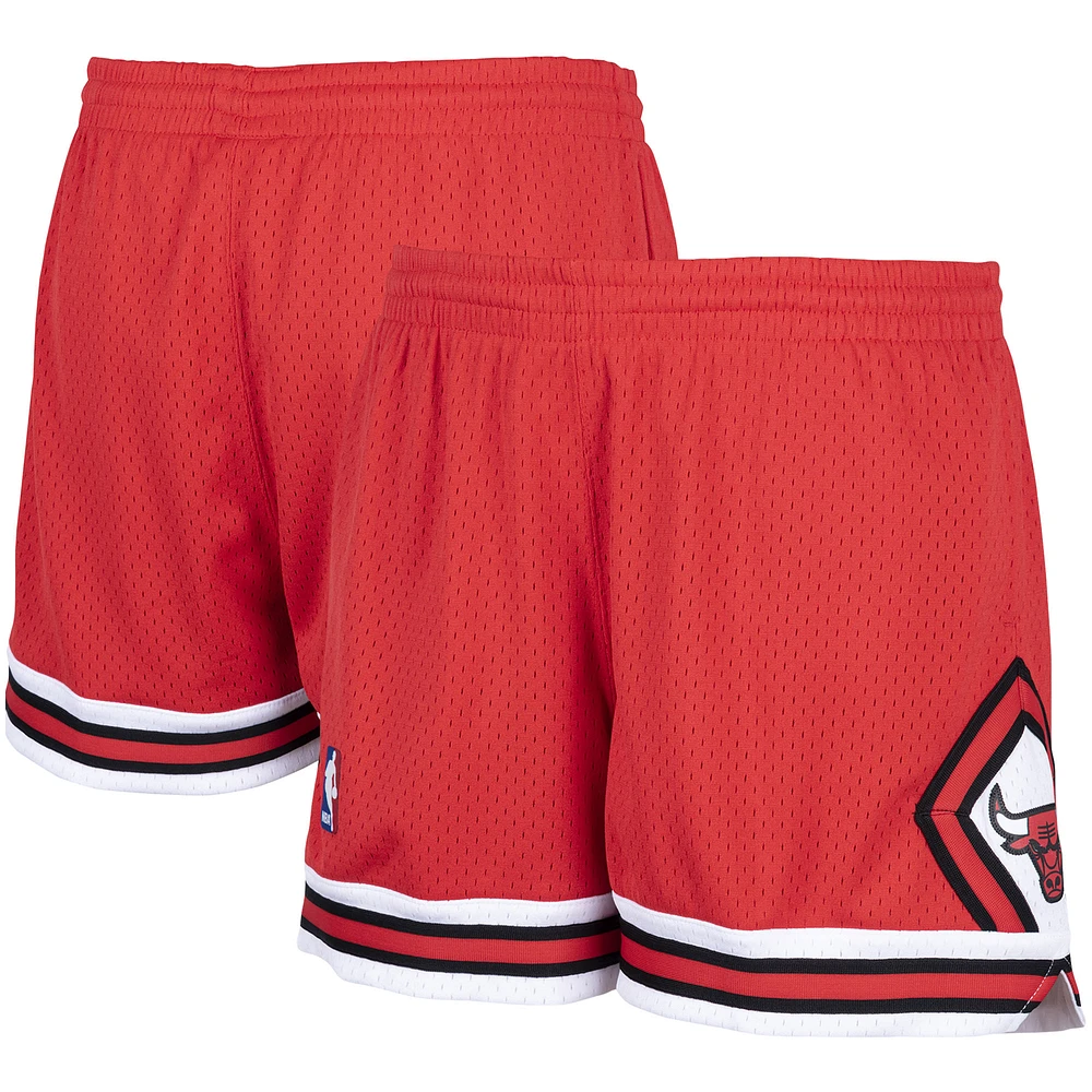 Women's Mitchell & Ness Red Chicago Bulls Jump Shot Shorts