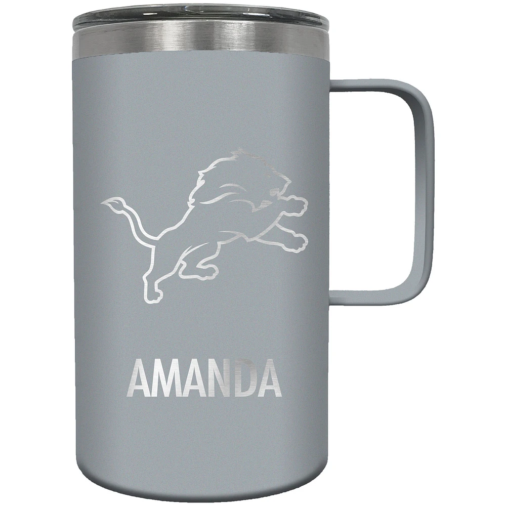 Detroit Lions 18oz. Personalized Hustle Mug