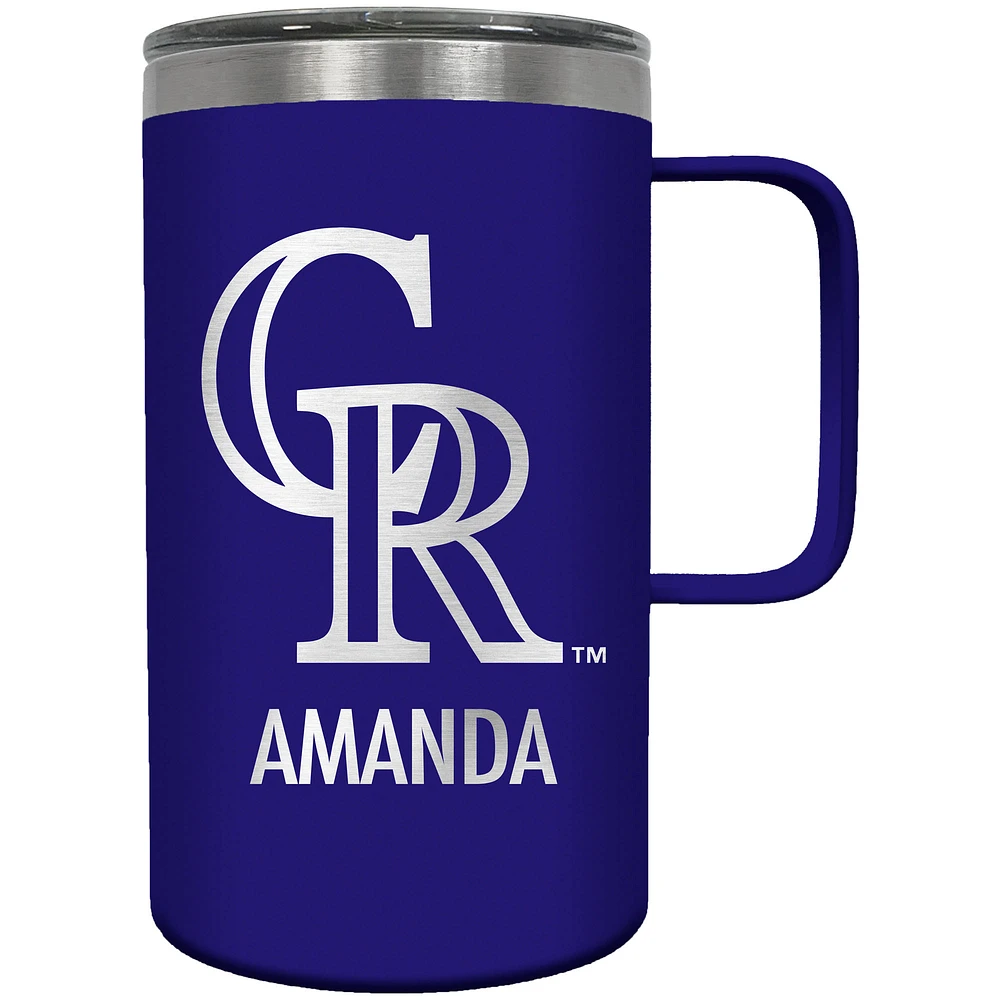 Colorado Rockies 18oz. Personalized Hustle Mug