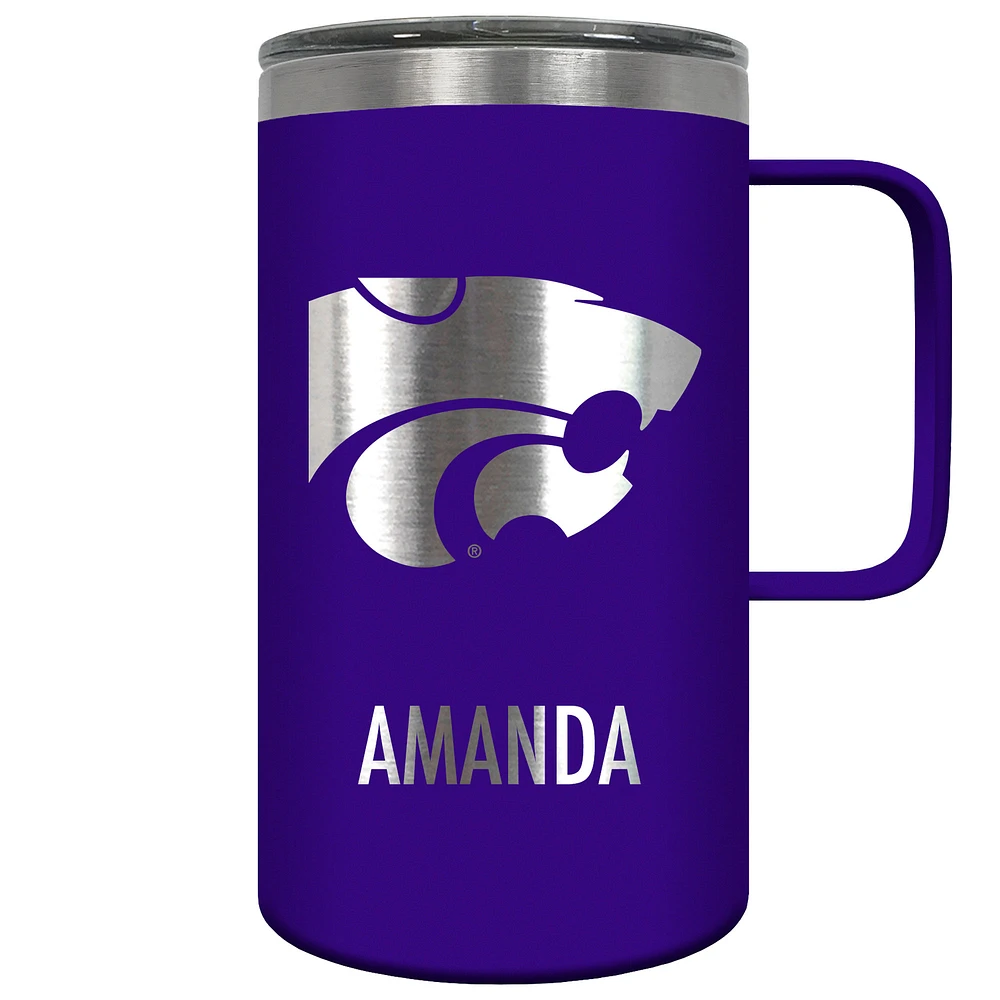 Kansas State Wildcats 18oz. Personalized Hustle Mug